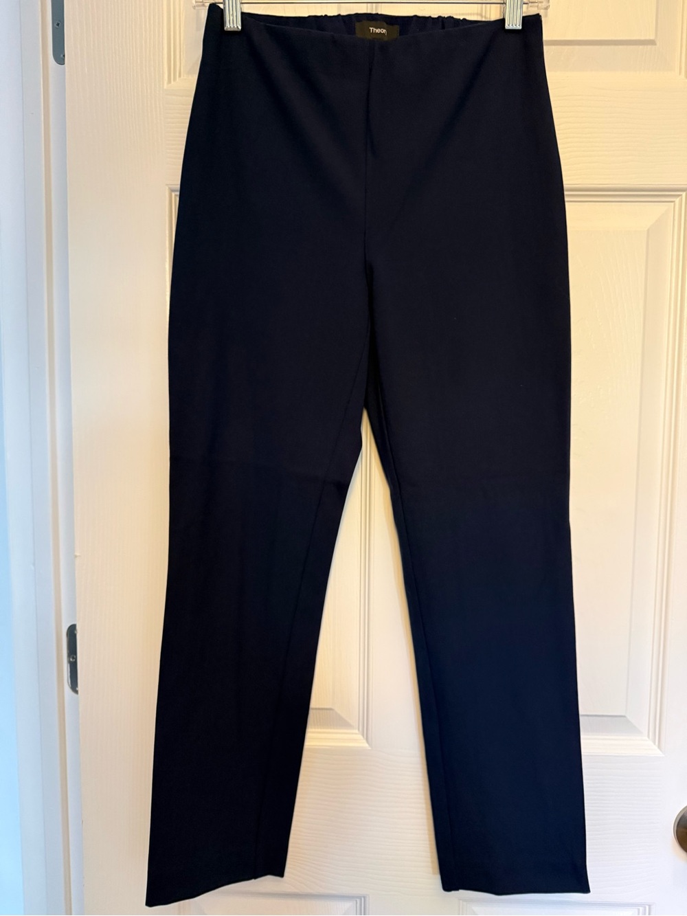 Theory Navy Straight-Leg Women's Pants sz 6